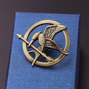 🍉5 for $25* Hunger Games Mockingjay Brooch